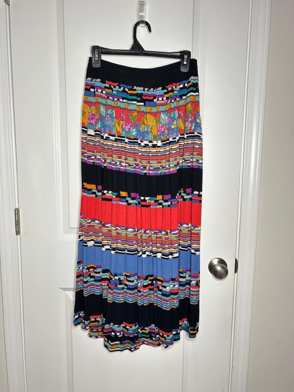 Sharon Anthony Women’s Vintage Size 16 W Long Maxi Skirt Made in USA